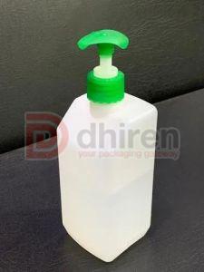 500ml White Hand Sanitizer Pump Bottle