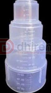 Transparent Plastic Measuring Cap