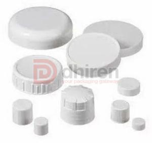 White Plastic Screw Cap