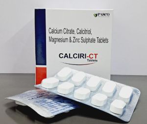Calcium Citrate, Calcitriol, Magnesium And Zinc Sulphate Tablets