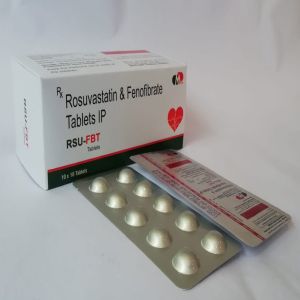Rosuvastatin And Fenofibrate Tablets