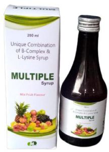 Unique Combination OF B Complex and L Lysine Syrup