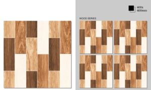 Wooden Pattern Digital Parking Tile