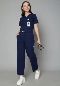 Ladies V Neck Scrub Suit