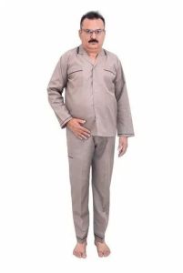 Mens Beige Nightsuit