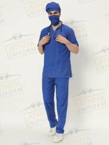 Mens V Neck Scrub Suit