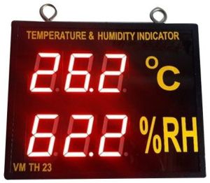 Digital Temperature and Humidity Indicator