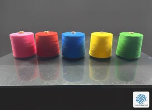 Spun Dyed Polyester Yarn
