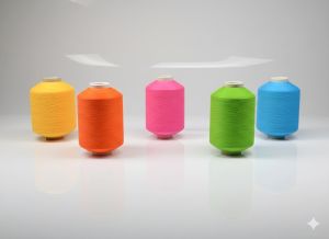 Polyester Cotlook Dyed Yarn