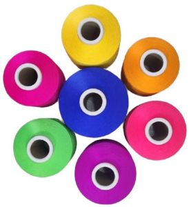 Polyester Lichi Dyed Yarn
