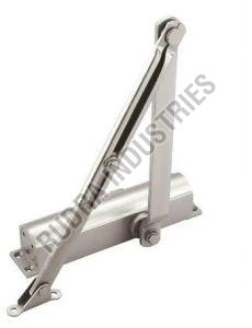Silver Aluminum Door Closer