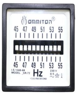 Reed Type Frequency Meter