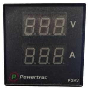 Ammeter-Voltmeter Combined Single Phase Direct Type (Model Pgav – 72×72 Mm, up to 60A)