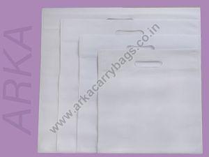 D Cut Plain Non Woven Bags