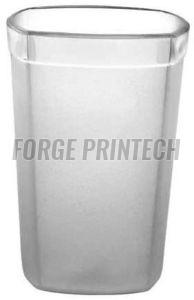 250ml Square Polycarbonate Plastic Glass