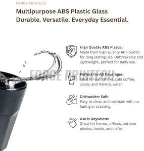 300ml ABS Plastic Glass