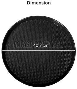 Round ABS Plastic Serving Tray
