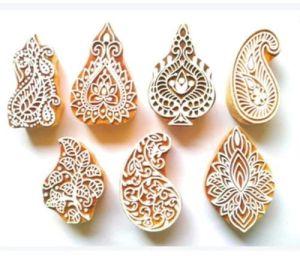 Handmade Wooden Printing Blocks