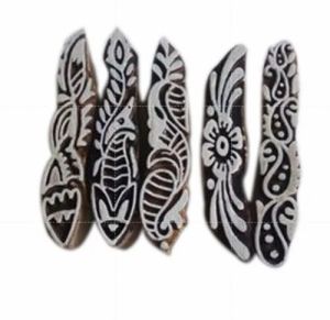 Wooden Mehndi Printing Block