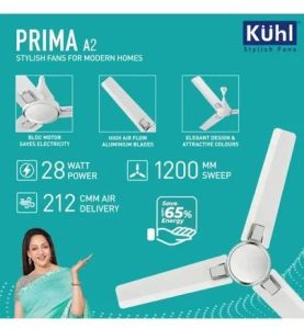 Kuhl Prima A2 BLDC Power Saving Ceiling Fan