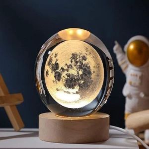 3D Crystal Ball Night Lamp