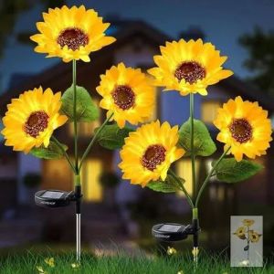 Sunflower Solar Garden Light