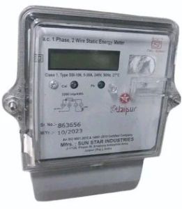 Sunstar 1 Phase 5-30A Energy Meter