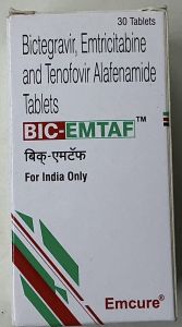 Bic Emtaf Bictegravir Emtricitabine Tenofovir Tablet