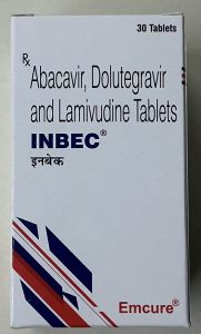Inbec Abacavir Dolutegravir Lamivudine Tablet