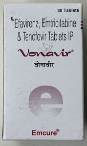 Vonavir Efavirenz Emtricitabine Tenofovir Tablet