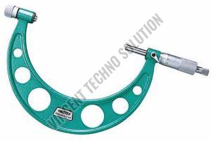 Insize Outside Micrometer With Interchangeable Anvils