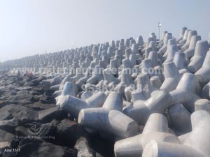 Tetrapod Casting and Placing Service