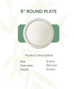 6 Inch Round Plates
