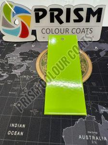 lemon green glossy coating powder