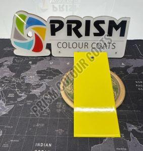 Zink Yellow Glossy Pure Polyester Powder Coating Powder