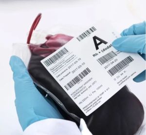 Blood Bag Label