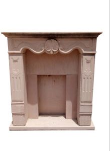 Stone Fireplace