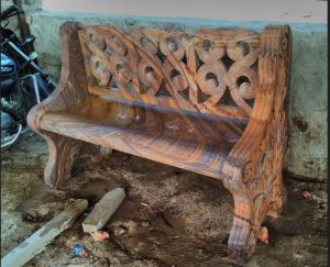 Stone Garden Bench