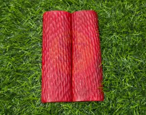 Dyed Red Jigged Bone Scales