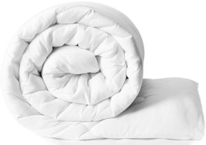 300 GSM White Color Microfiber Double Comforter