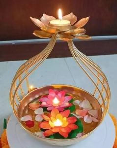 Rose Flower Diya
