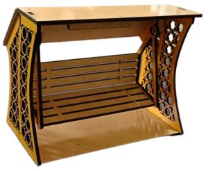 MDF Wooden Swing Jhula For Laddu Gopal