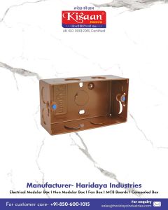 Kisaan Powder Coated Modular Box 2M