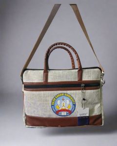 Cotton Fabric Laptop Bag