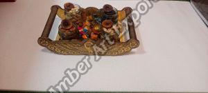 Wooden Dry Fruit Tray