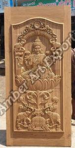 Solid Wood Temple Doors