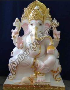 Marble Ganesh Idol Statue