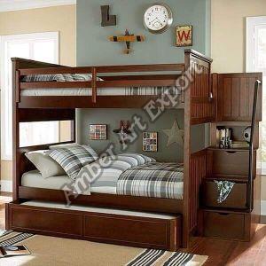 Kids Wooden Bunk Bed