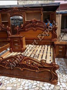 Solid Wood Double Bed