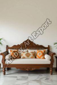 Solid Wood Sofa Set
